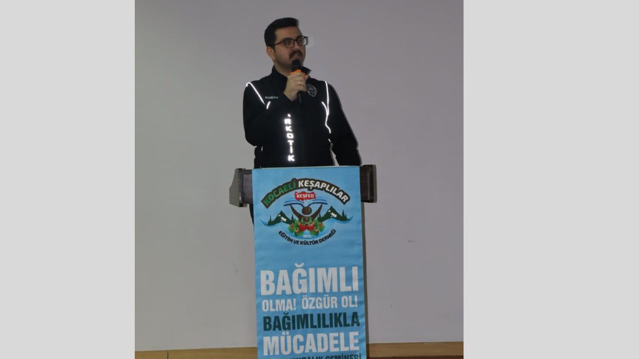 Narkotik Komiseri Fatih Eraslan’dan “Narko Rehber” Sunumu