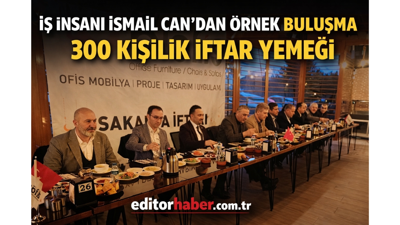 Biofis’ten Sakarya Karasu’da 300 Kişilik İftar: İş İnsanı İsmail Can Çalışanları ve Protokolü Aynı Sofrada Buluşturdu