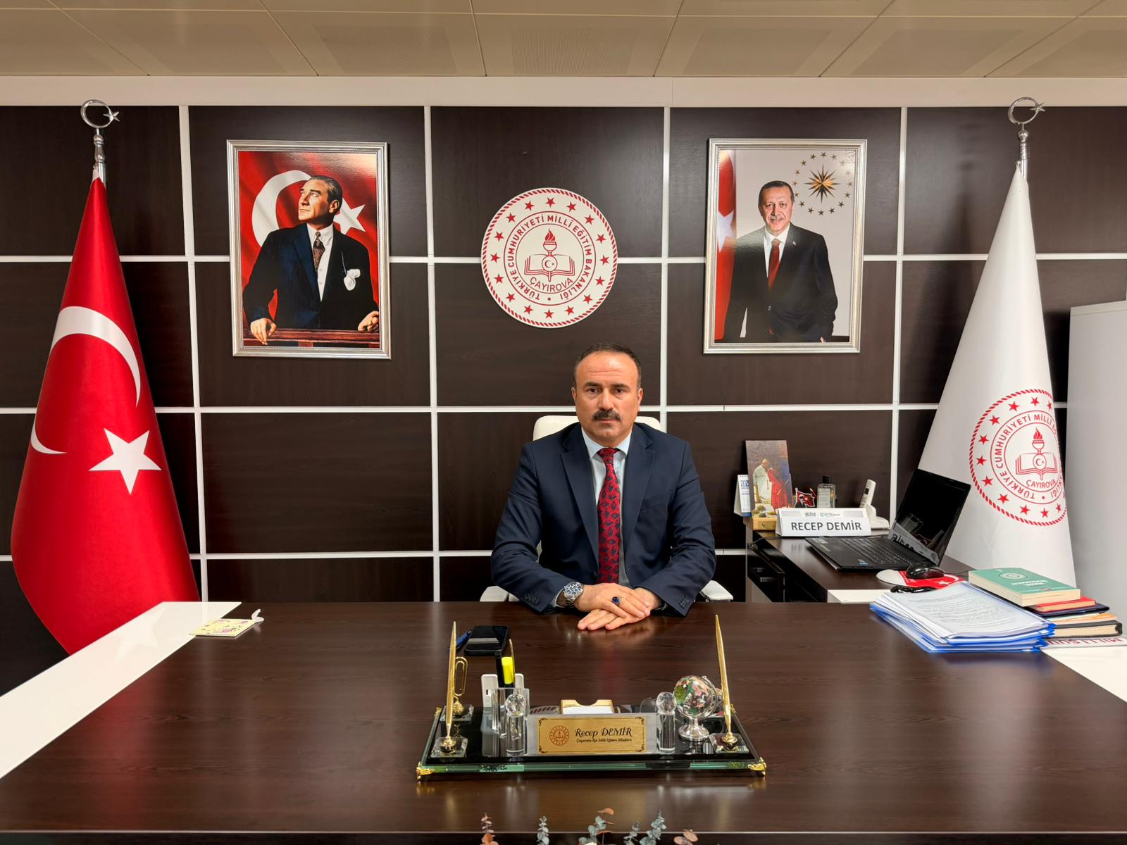 Çayırova İlçe Milli Eğitim Müdürü Recep Demir: “Eğitimde Türkiye Yüzyılı’na uygun sessiz bir devrim yaşanıyor”