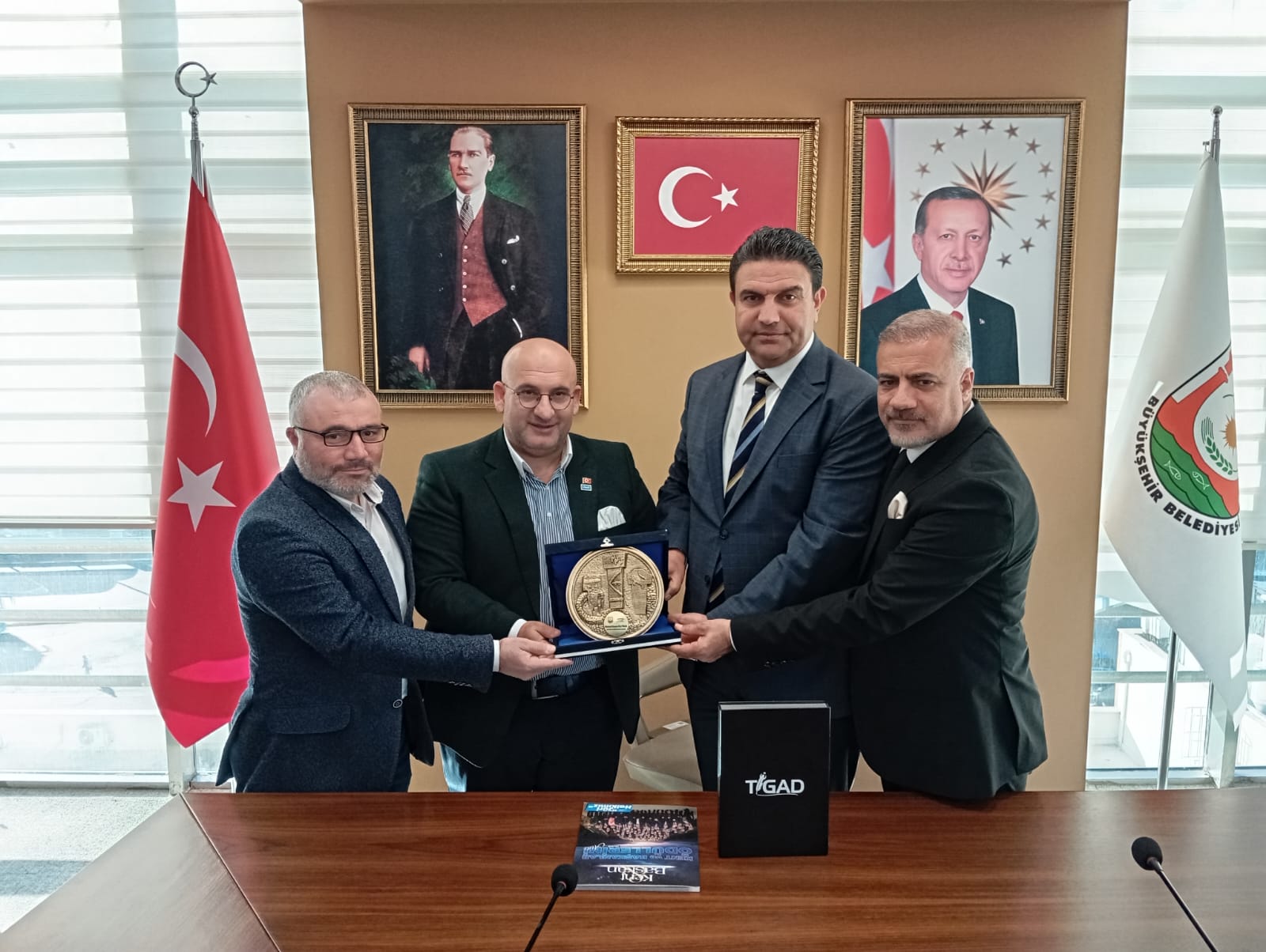 TİGAD’dan Şanlıurfa Büyükşehir Belediyesi’ne Ziyaret