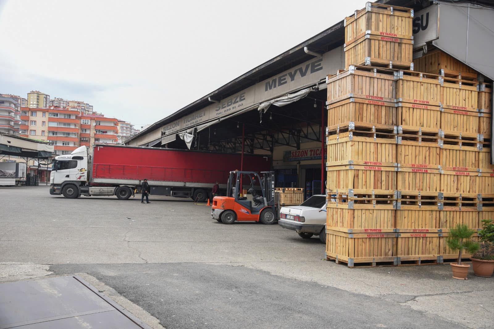 Giresun Belediyesi Yaş Sebze ve Meyve Hali Rekor Kırdı: 2025’te 51 Bin Ton Ürün Girişi