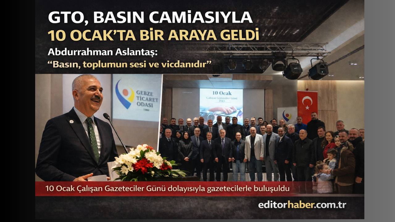 Başkanı Abdurrahman Aslantaş’tan 10 Ocak Çalışan Gazeteciler Günü Mesajı