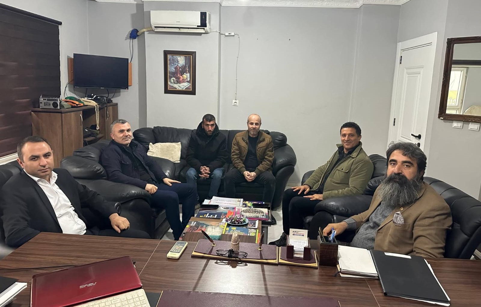 Silopi Kaymakamı Çağlar Partal’dan Şırnak Gazeteciler Cemiyeti’ne Ziyaret