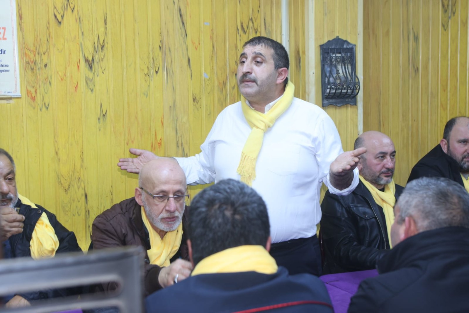 Kumsar’ı şölene dönüşen buluşmada karşıladılar