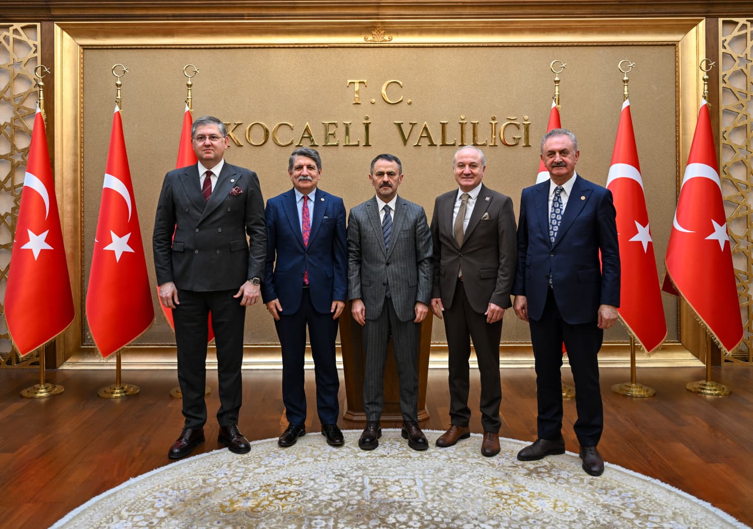 CHP Kocaeli Milletvekilleri Çiler, Kanko ve Yıldızlı’dan Vali Aktaş’a Ziyaret