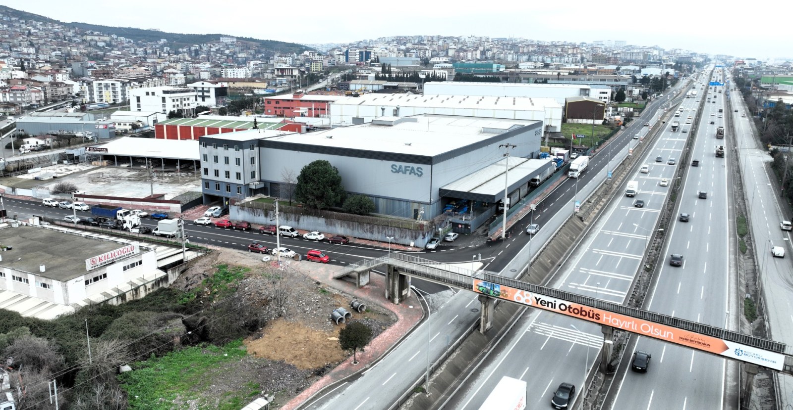 Gebze’de Yeni Yan Yol Çıkışı Feniş Kavşağı’nı Rahatlattı