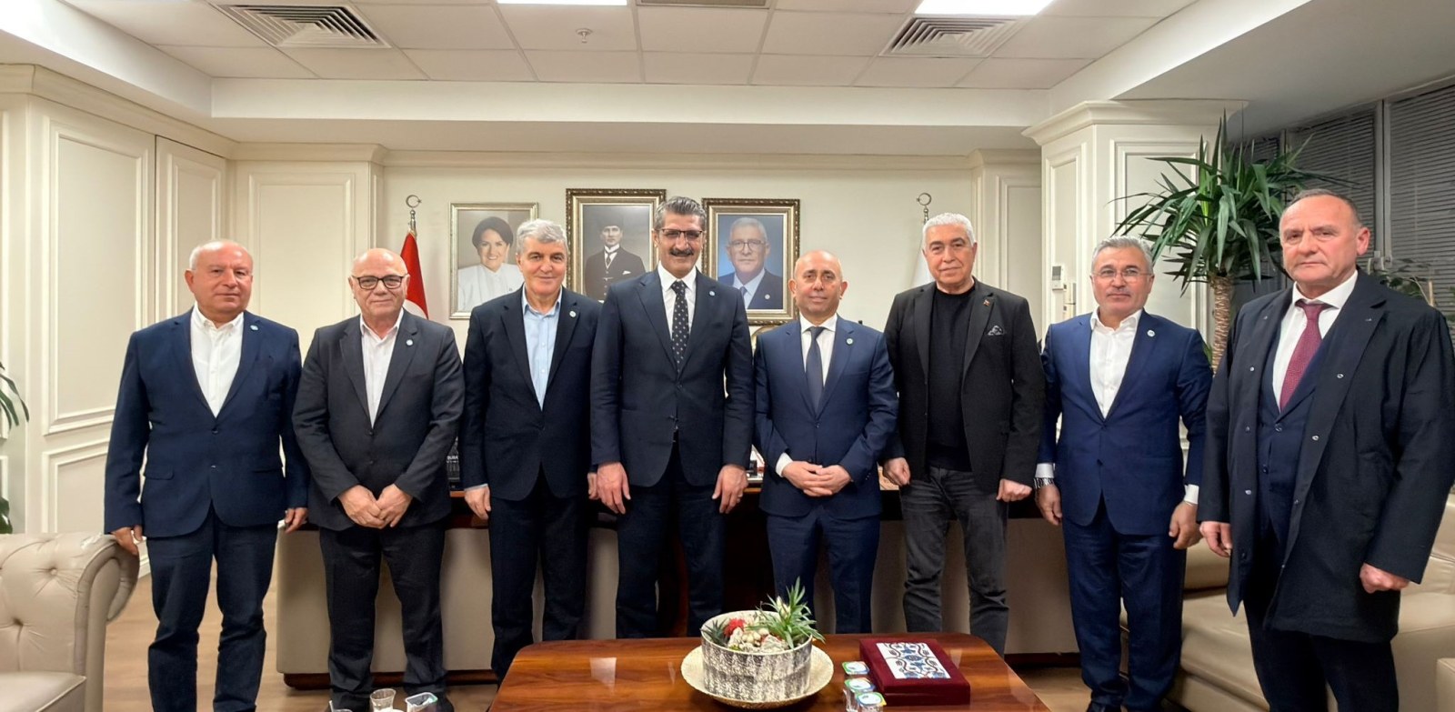 GİRİB’den İYİ Parti İstanbul İl Başkanlığı’na hayırlı olsun Ziyareti