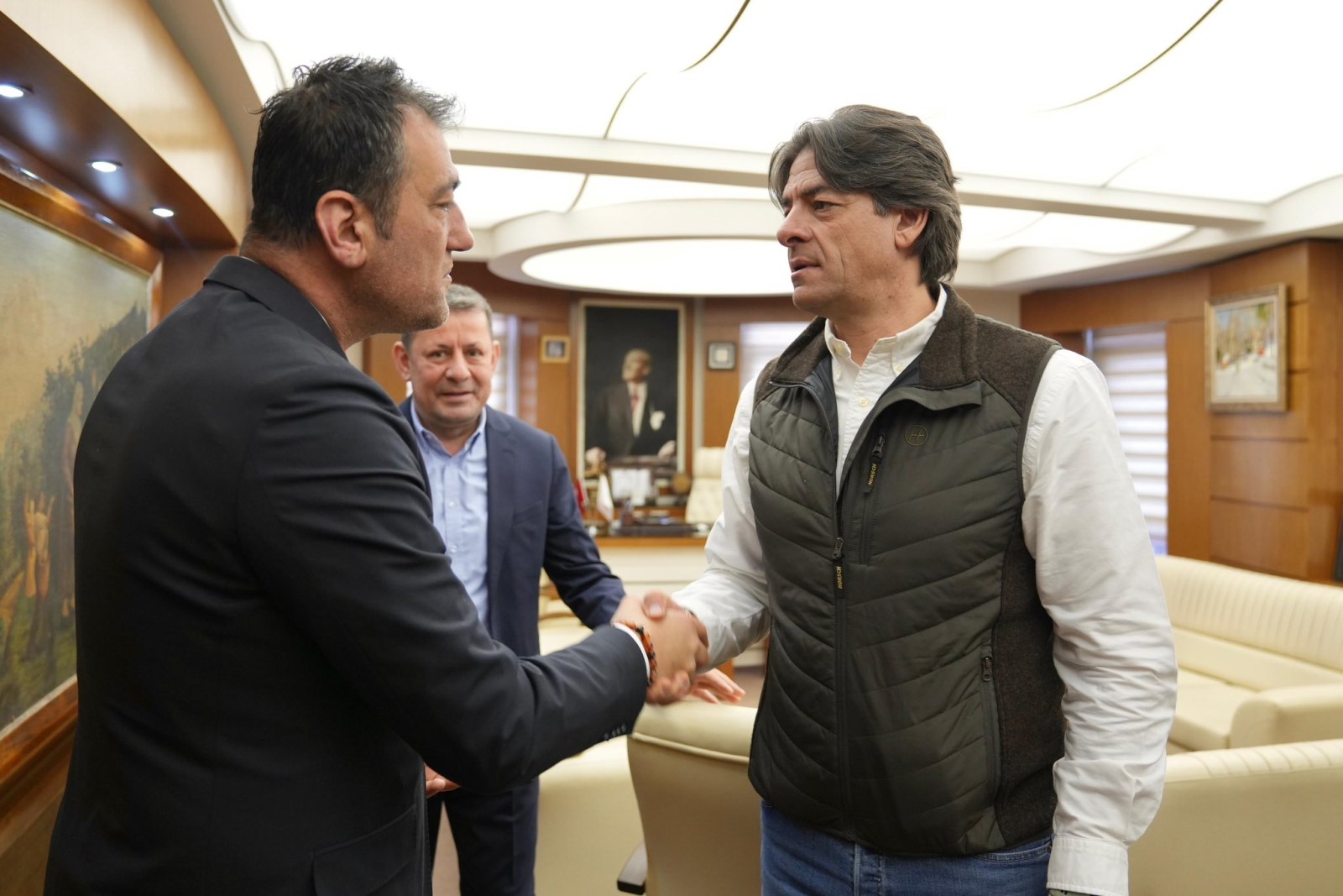 CHP Tarım ve Orman Politikaları Kurulu Başkanı Sencer Solakoğlu, Giresun Belediye Başkanı Fuat Köse’yi Ziyaret Etti