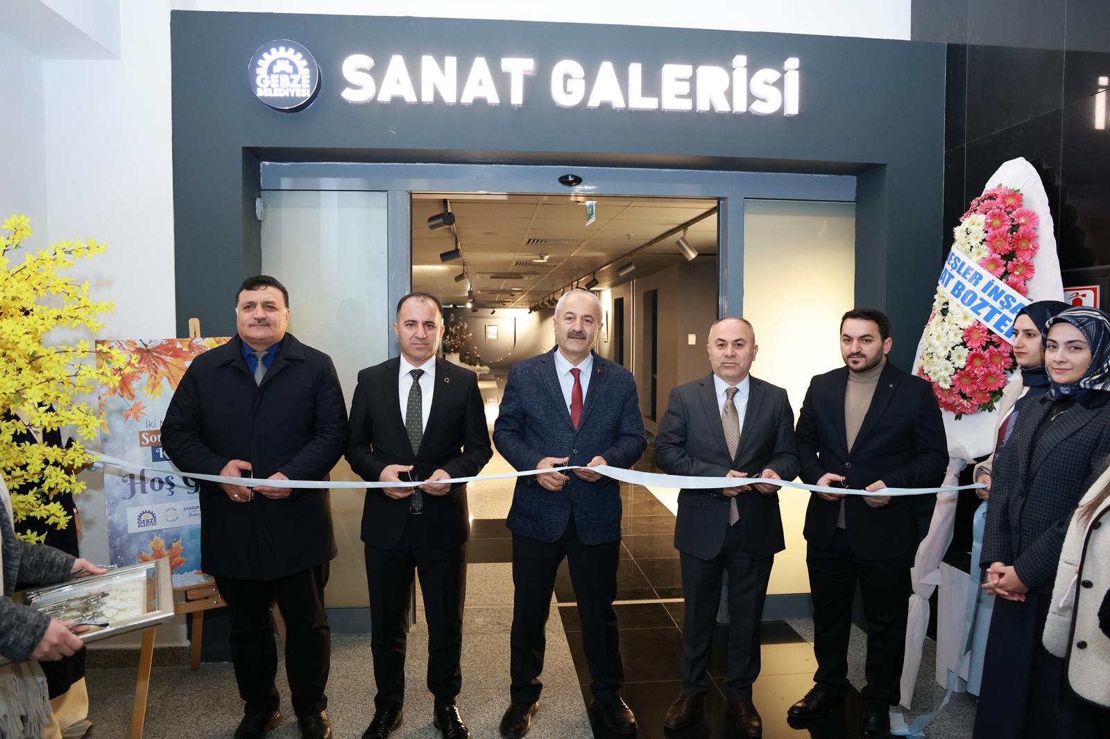 Gebze Sanat Galerisi’nde “İki Mevsim Arasında Sonbahardan Kışa” Resim Sergisi Açıldı