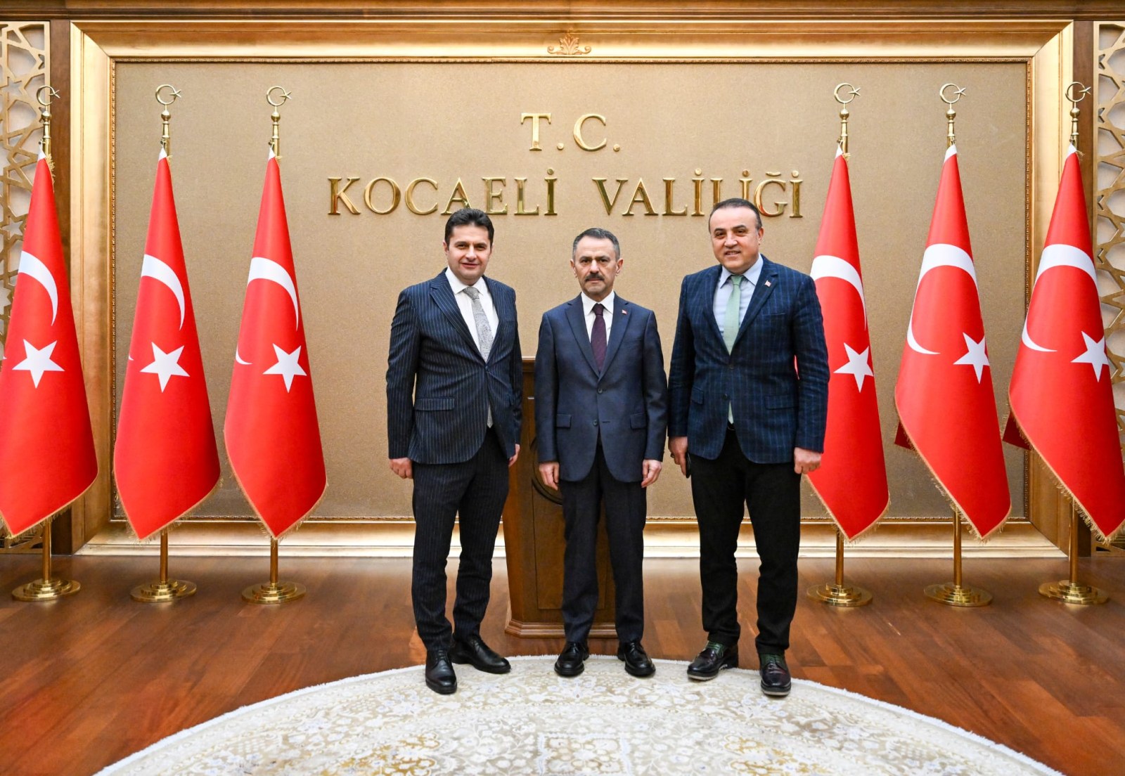 MEB Mesleki ve Teknik Eğitim Genel Müdürü Salih Kaygusuz’dan Vali İlhami Aktaş’a Ziyaret