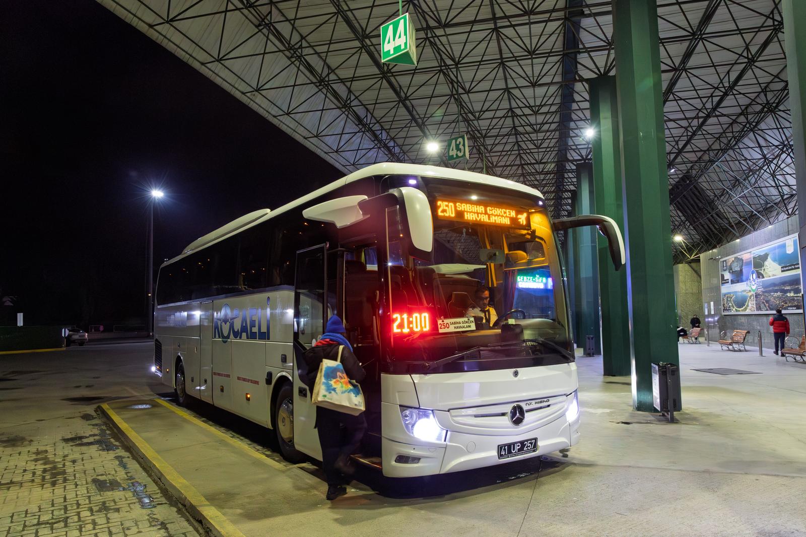 Kocaeli’de Hat 250 Kapanıyor: İzmit–Sabiha Gökçen Havalimanı Hattı 28 Şubat’ta Son Kez Sefer Yapacak