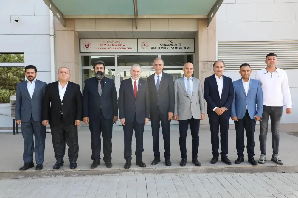 Devlet Bakan Aydın MARUF Habur'dan ülkeye giriş yaptı