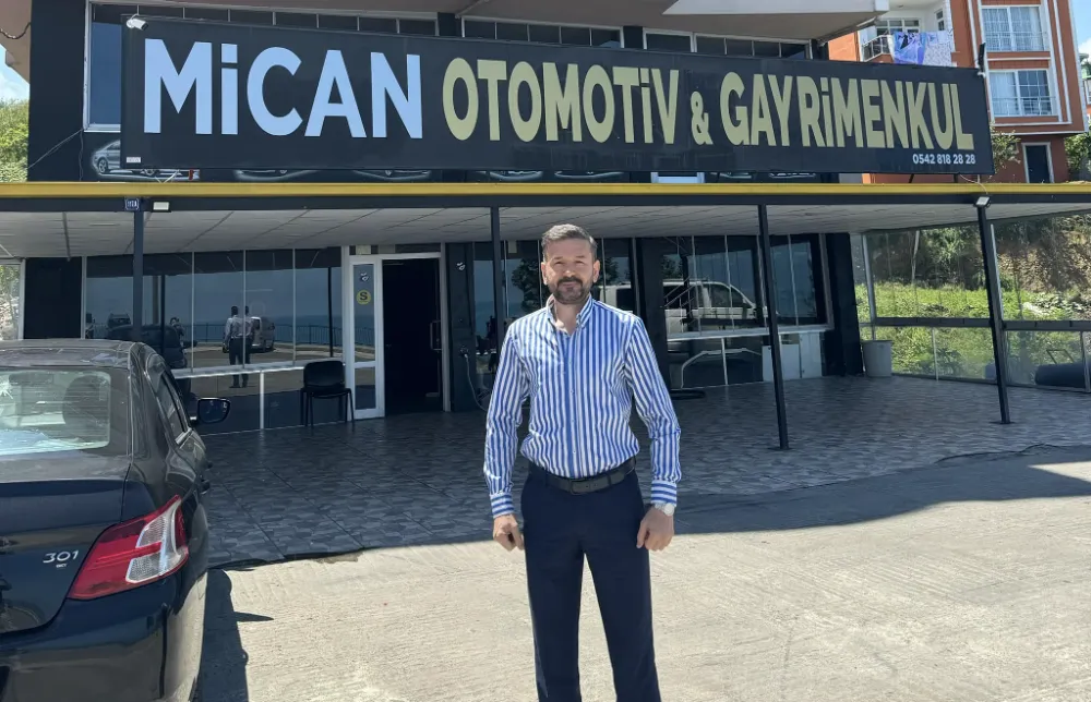 Giresunlu İş İnsanı Muhammet Oğuz Mican Yeni İş Yerini Açtı